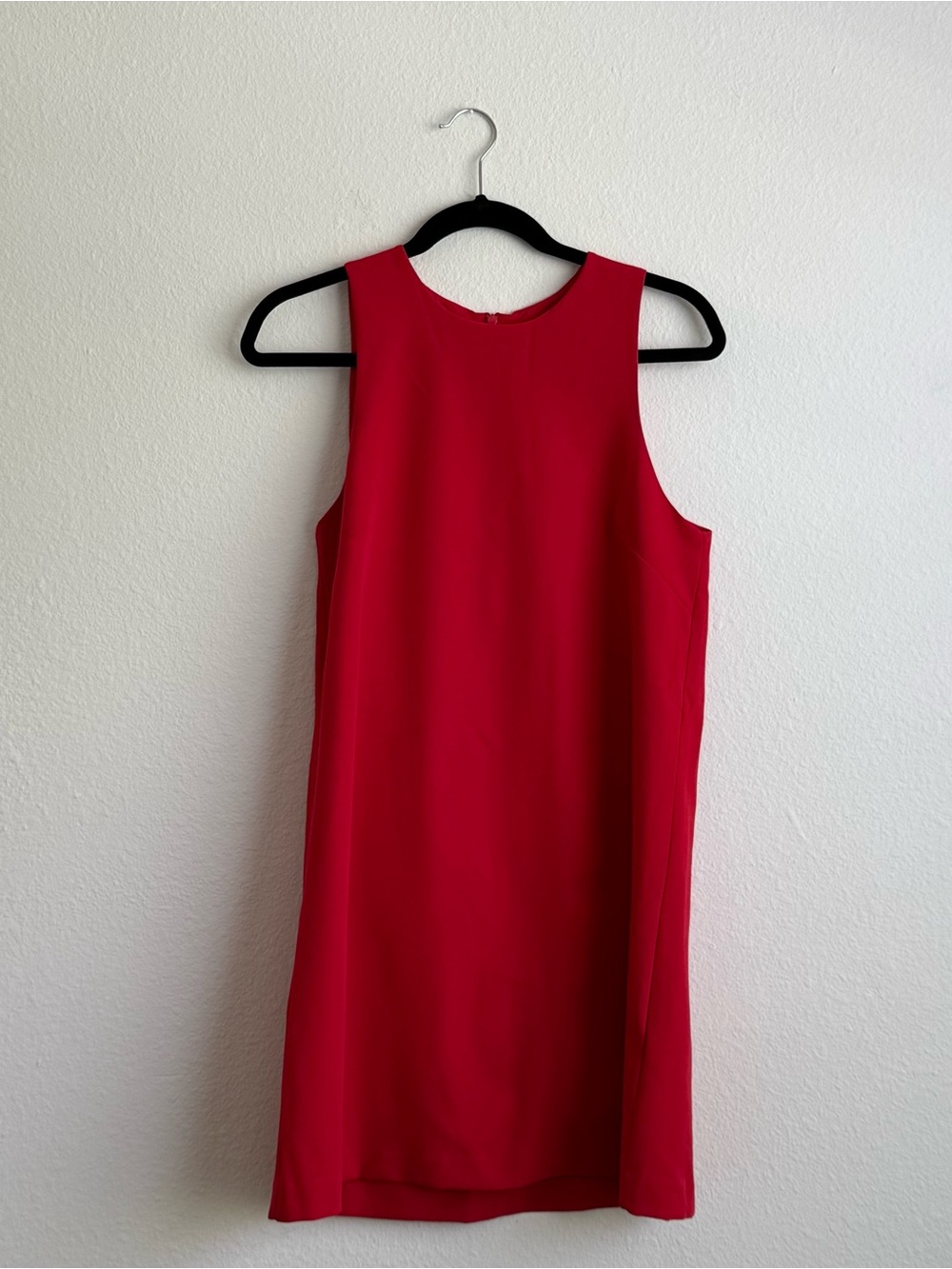H&M Sleeveless Red Mini A-Line Shift Dress